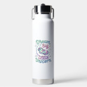 Eenhoring Droom Groot Klein Eenhoring Cadeau Idee Waterfles (Voorkant)