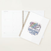 Eenhoring Eerst Vragen Later Schattige Sticker Planner (Display)