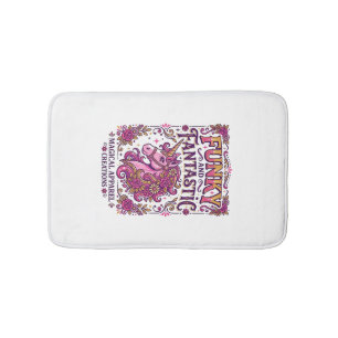 Eenhoring Funky en Fantastisch Stijlvol Zazzle Ont Badmat