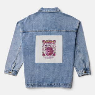 Eenhoring Funky en Fantastisch Stijlvol Zazzle Ont Denim Jacket