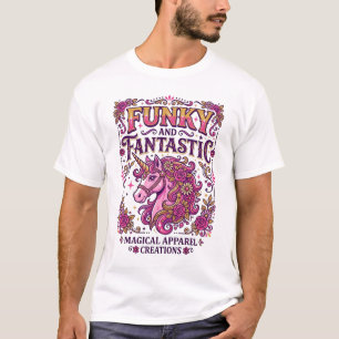 Eenhoring Funky en Fantastisch Stijlvol Zazzle Ont T-shirt