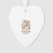 Eenhoring Herfstbladeren Eenhoring Grafisch ontwer Ornament (voorkant)