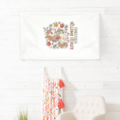 Eenhoring Herfstbladeren Eenhoring Grafisch ontwer Spandoek (Insitu)