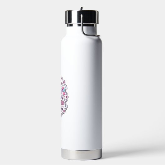 Eenhoring Het is mijn eenhoring verjaardag Speelse Waterfles (Links)