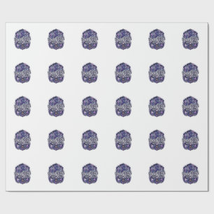 Eenhoring Hexeert Paarden en Hoorns POD Klaar POD  Cadeaupapier