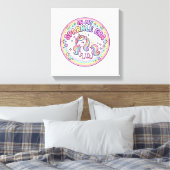 Eenhoring In Mijn Glitter Tijdperk Grappige Print  (Insitu (Slaapkamer))