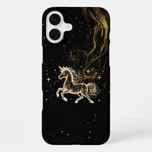 Eenhoring iPhone hoesje (Achterkant)