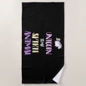 Eenhoring is Mijn Spirituele Dier Strandlaken (Voorkant)