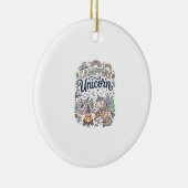 Eenhoring Kampeer vuur Eenhoring Premium Vector St Keramisch Ornament (Rechts)