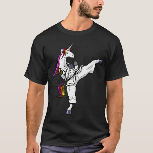 Eenhoring Karate Ninja T-shirt (Voorkant)