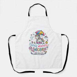 Eenhoring Kleine Weer Eenhoring Trendy Shirt Grafi Schort
