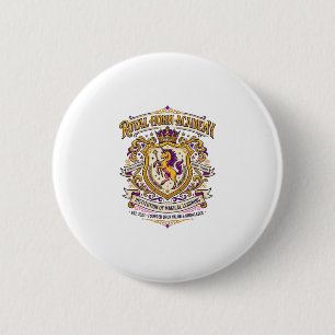Eenhoring Koninklijke Hoorn Academie Stijlvol Zazz Ronde Button 5,7 Cm