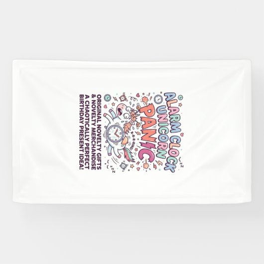 Eenhoring Koninkrijk Garde Schattig Vectorontwerp_ Spandoek (Horizontaal)