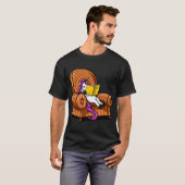 Eenhoring Leest Boeken T-shirt (Voorkant volledig)