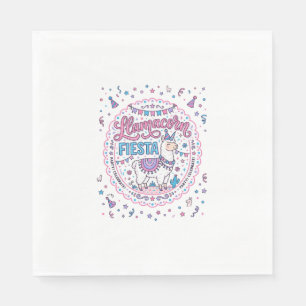 Eenhoring Llamacorn Feest Grappige Shirt Grafisch_ Servet