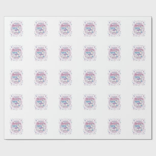 Eenhoring Llamacorn Feest Mooie T-Shirt Grafisch_1 Cadeaupapier