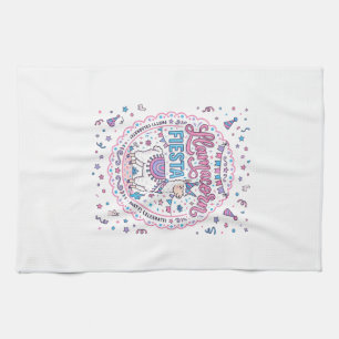 Eenhoring Llamacorn Feest Mooie T-Shirt Grafisch_1 Theedoek