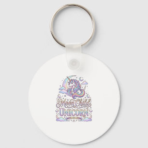 Eenhoring Maan Kind Eenhoring Origineel Zazzle Ont Sleutelhanger