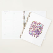 Eenhoring Magie Staat Me Leuk Grafisch Ontwerp Wit Planner (Display)
