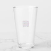 Eenhoring Magisch maar Maak het Klein Geschenk Ide Glas (Achterkant)