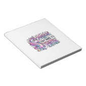 Eenhoring Magisch maar Maak het Klein Geschenk Ide Notitieblok (Schuin)