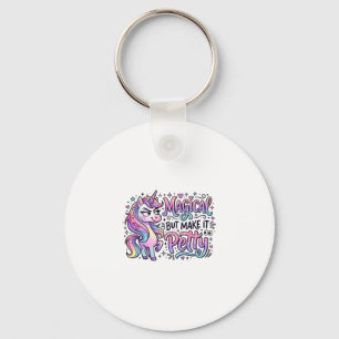 Eenhoring Magisch maar Maak het Klein Geschenk Ide Sleutelhanger