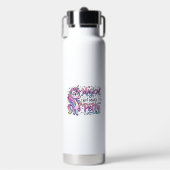 Eenhoring Magisch maar Maak het Klein Geschenk Ide Waterfles (Voorkant)
