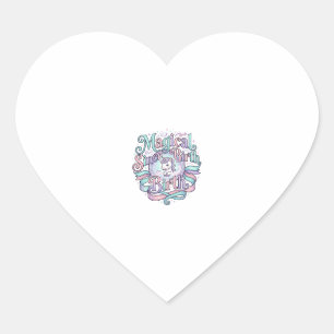 Eenhoring Magisch Sinds Geboorte Originele Grafisc Hart Sticker