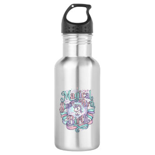 Eenhoring Magisch Sinds Geboorte Originele Grafisc Waterfles