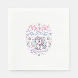 Eenhoring Magisch Sinds Geboorte Printklaar POD Ku Servet