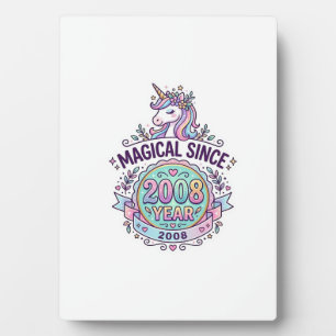 Eenhoring Magisch Sinds Jaar Grafisch Ontwerp Zazz Fotoplaat