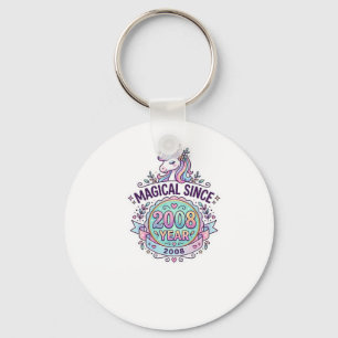 Eenhoring Magisch Sinds Jaar Grafisch Ontwerp Zazz Sleutelhanger