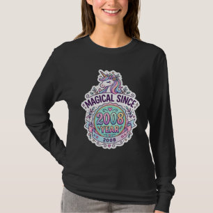 Eenhoring Magisch Sinds Jaar Grafisch Ontwerp Zazz T-shirt