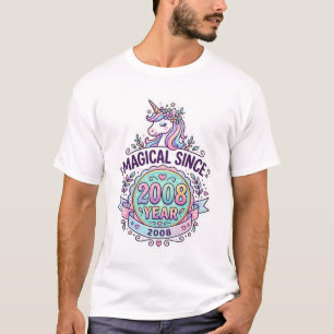 Eenhoring Magisch Sinds Jaar Grafisch Ontwerp Zazz T-shirt
