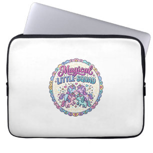 Eenhoring Magische Kleine Troep POD Kant-en-Klaar Laptop Sleeve