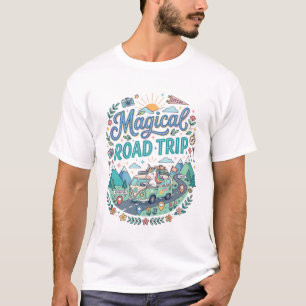 Eenhoring Magische Wegreis Printklaar POD Kunstwer T-shirt