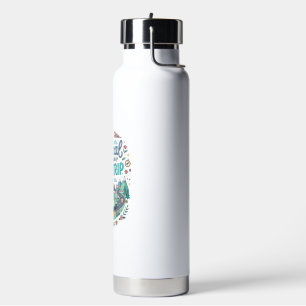 Eenhoring Magische Wegreis Printklaar POD Kunstwer Waterfles