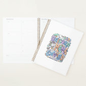 Eenhoring Mama Energie Kawaii Vectorontwerp_1 Planner (Display)