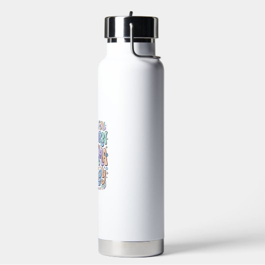 Eenhoring Mama Energie Kawaii Vectorontwerp_1 Waterfles (Links)