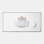 Eenhoring Mini Mens Magische Premium Vector Vect Bureaumat (Keyboard & Muis)