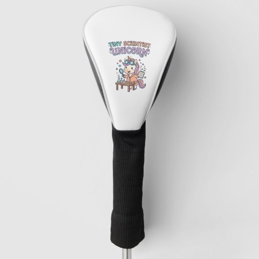 Eenhoring Mini Wetenschapper Eenhoring Trendy Prod Golfheadcover (Voorkant)