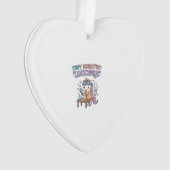 Eenhoring Mini Wetenschapper Eenhoring Trendy Prod Ornament (voorkant)