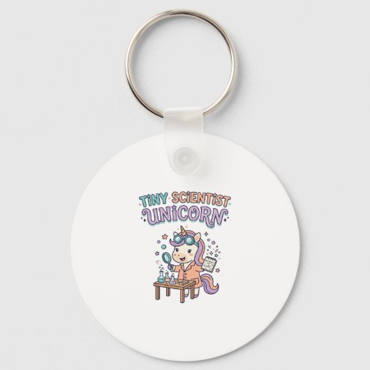 Eenhoring Mini Wetenschapper Eenhoring Trendy Prod Sleutelhanger (Voorkant)