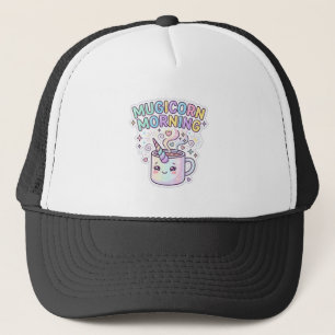 Eenhoring Mokicorn Ochtend Grafisch Ontwerp Zazzle Trucker Pet