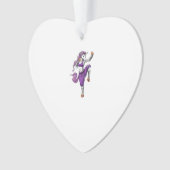 Eenhoring Ninja Karate Kickboksen Muay Thai Martia Ornament (voorkant)