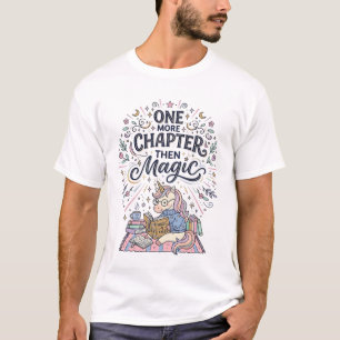 Eenhoring Nog Een Hoofdstuk Dan Magie Printklaar M T-shirt