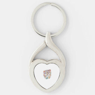 Eenhoring Officieel Magisch op 5 Whimsische Witte Sleutelhanger