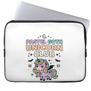 Eenhoring Pastel Goth Eenhoring Club Trendy Grafis Laptop Sleeve