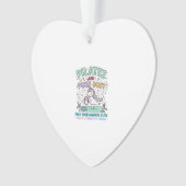 Eenhoring Pilates en Pixie Dust Vette Typografie T Ornament (voorkant)