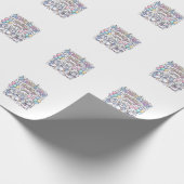 Eenhoring Pinguïnhoorn Feest Premium Vector Vector Cadeaupapier (Hoek)
